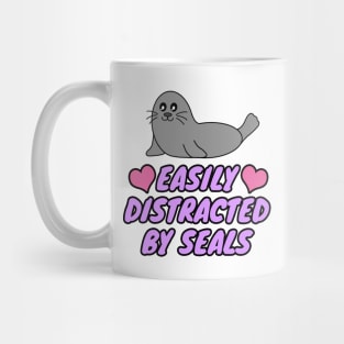 Easily Distracted By Seals Mug